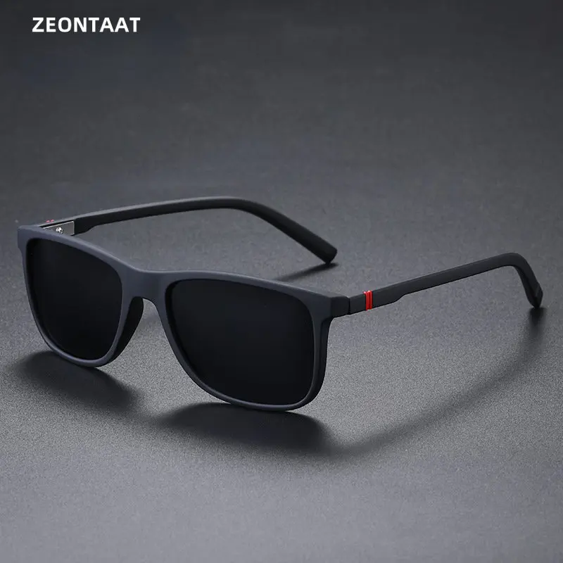 

Zeontaat Brand Design Classic Polarized Sunglasses Men Women Driving Square Frame Fashion Sun Glasses Male Goggle Gafas De Sol