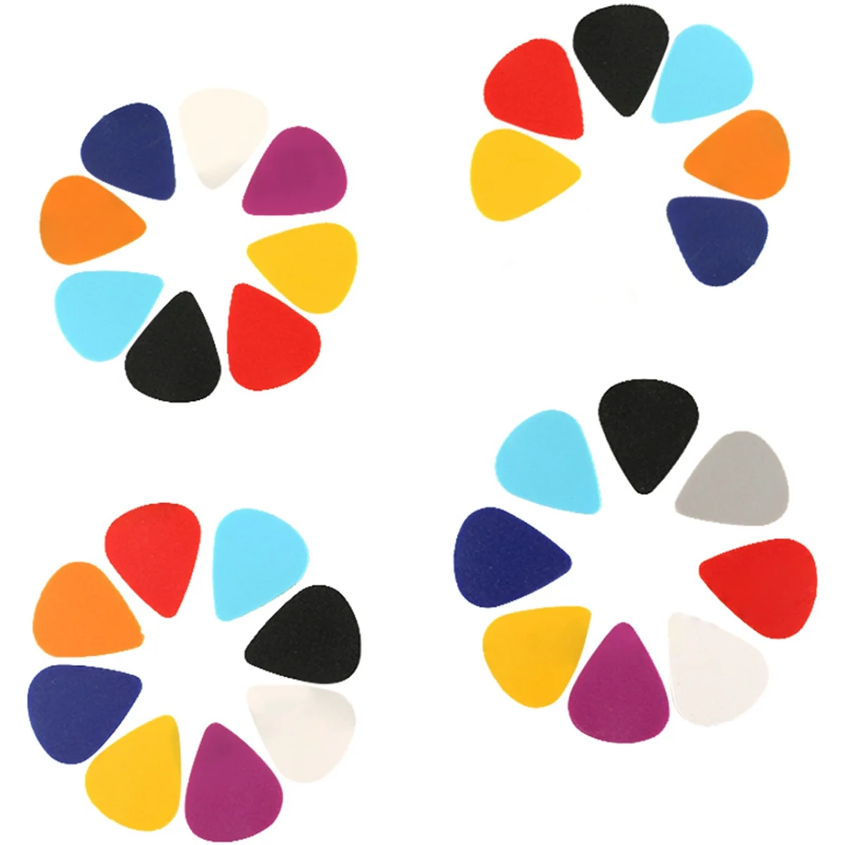 B 30 шт. медиаторы для гитары из целлулоида 0 46 71 96 мм красочные удобные на ощупь