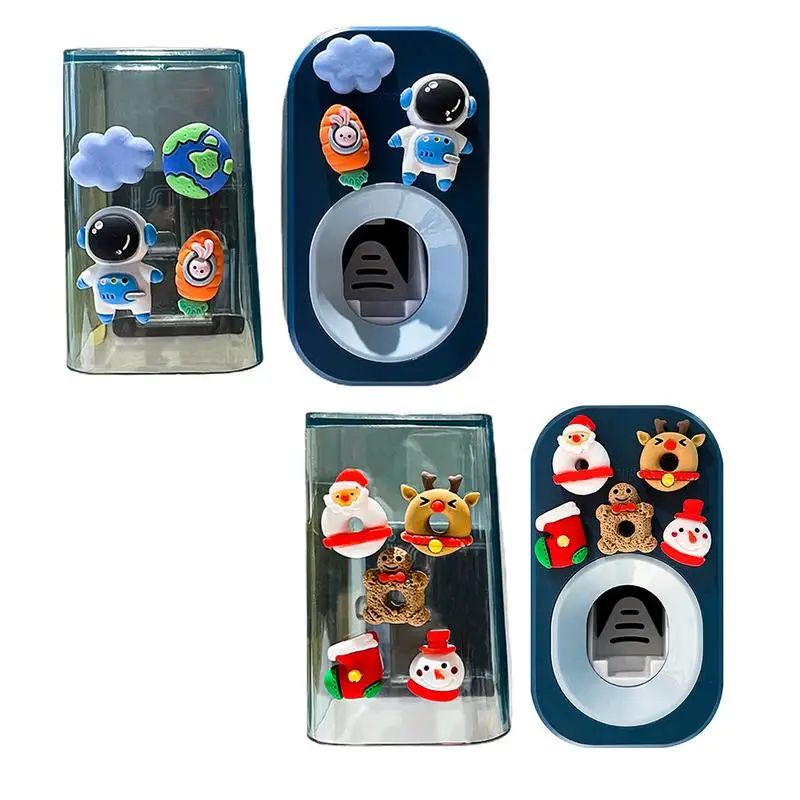 Автоматический Дозатор зубной пасты для детей милая настенная подставка щетки