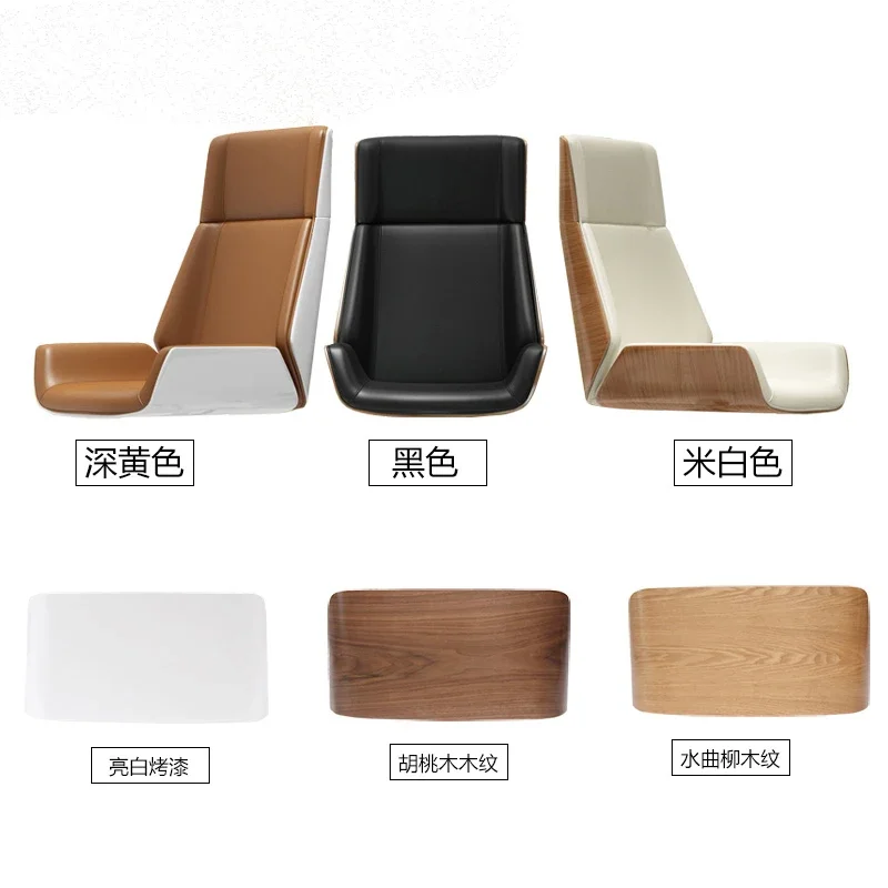 Конференция минималистичный офисный стул бытовой компьютерный Boss из массива