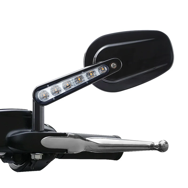 Новые боковые зеркала заднего вида для мотоциклов с LED-подсветкой и указателями поворота для Harley V-Rod VRSCF 2009-2017 DONGRAN (art.: 3920dab85d3fa) - 3920dab85d3fa