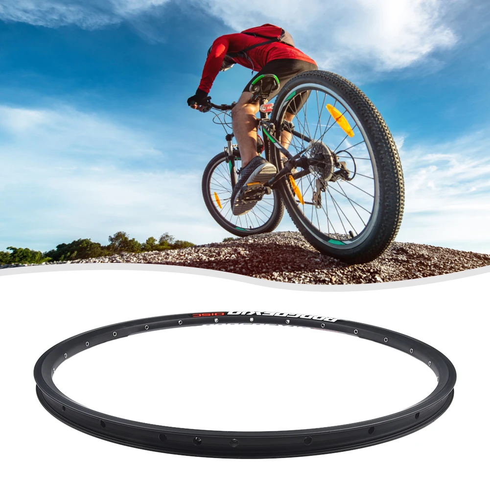 26 Inch Mountain Bike Wheel Rim 24/28/32/36 Hole Double Disc Wheel Rim Road Mountain Bike Bicycle Accessories Equipments