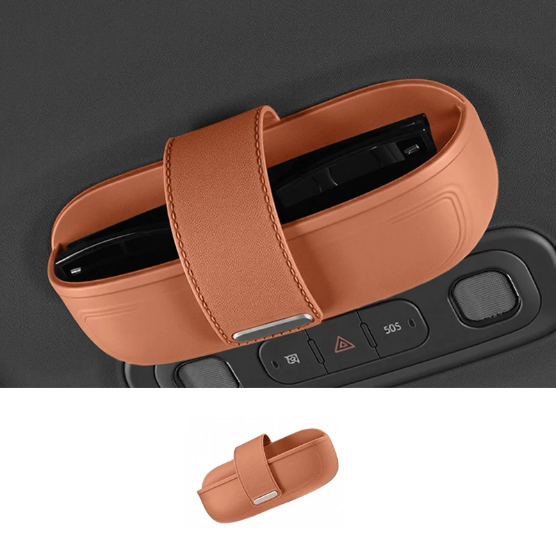 

Для Xiaomi YU7 2025 2026, автомобильный силиконовый ящик для хранения, лоток для очков, органайзер, аксессуары для салона автомобиля