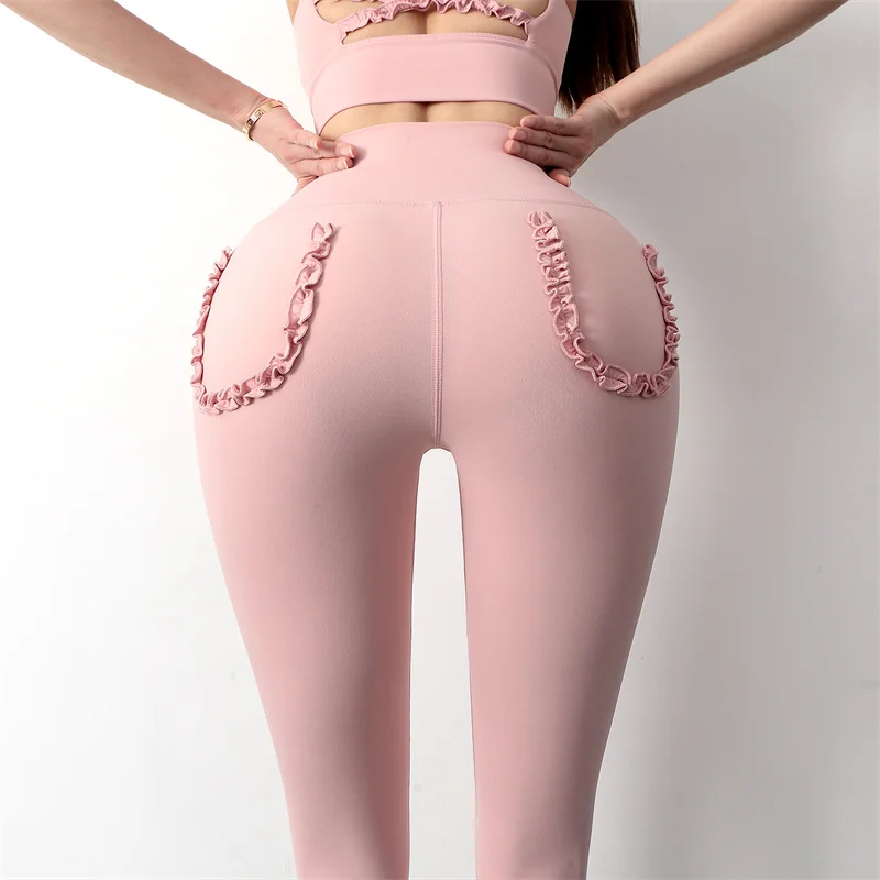 

High Waist Yoga Pants Women's Gym Training Quick-Drying Breathable And Comfortable sport Leggings Tights