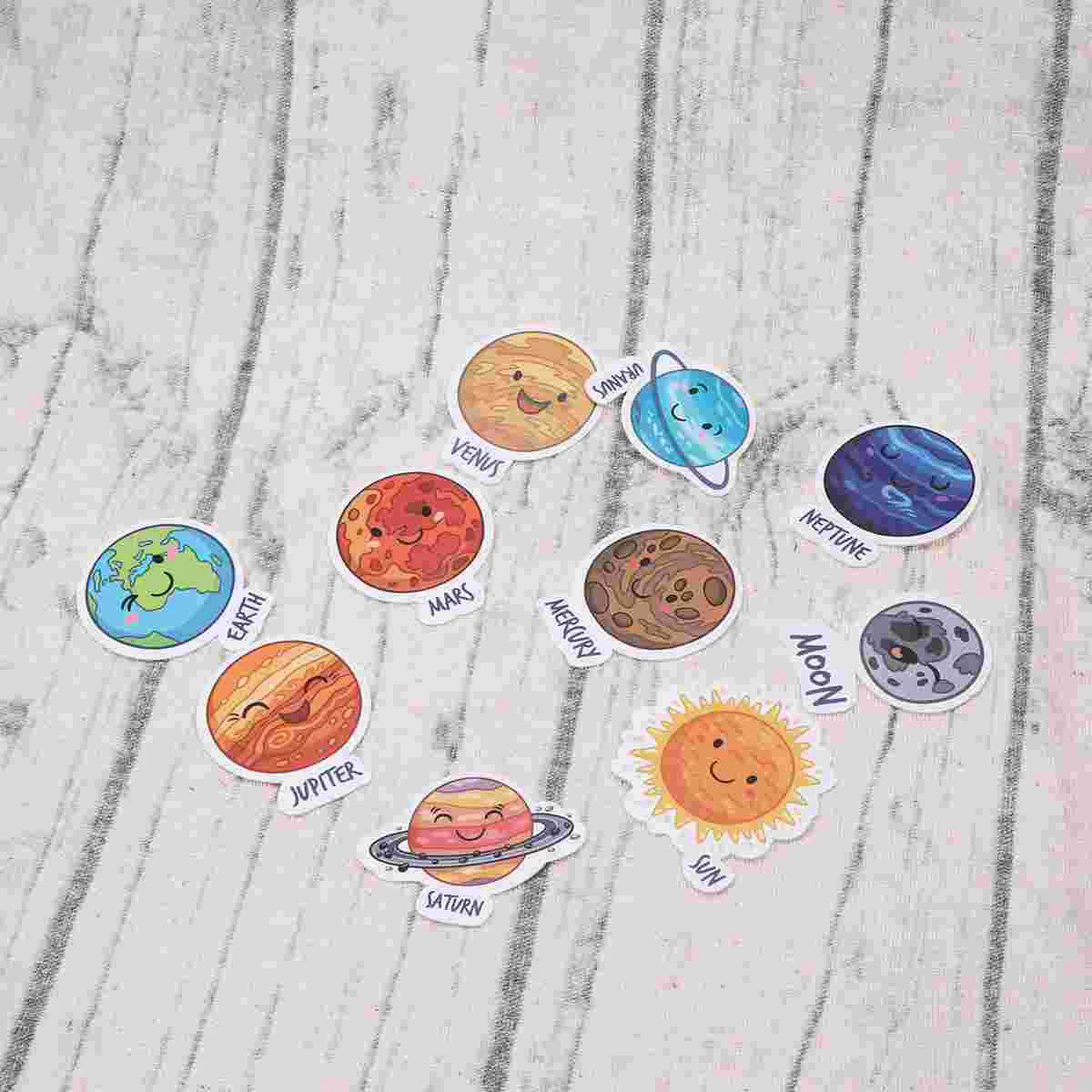 

Cake Cupcake Picks Planet Toppers Party Space Decoration Insert Outer Earth Universe Planets System Solar Topper Supplies