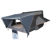 abs hard shell fold out style rooftop tent for outdoor car camping