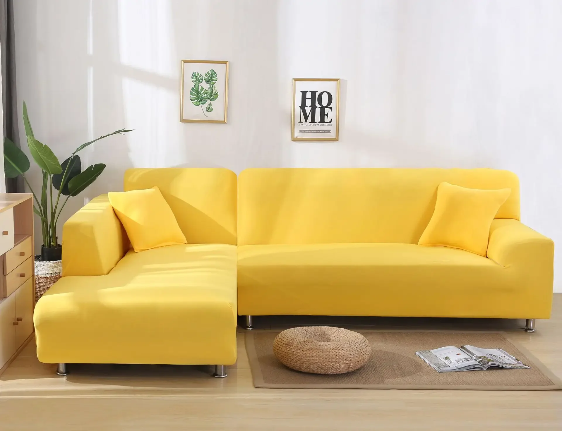 

Эластичный чехол для дивана из полиэстера