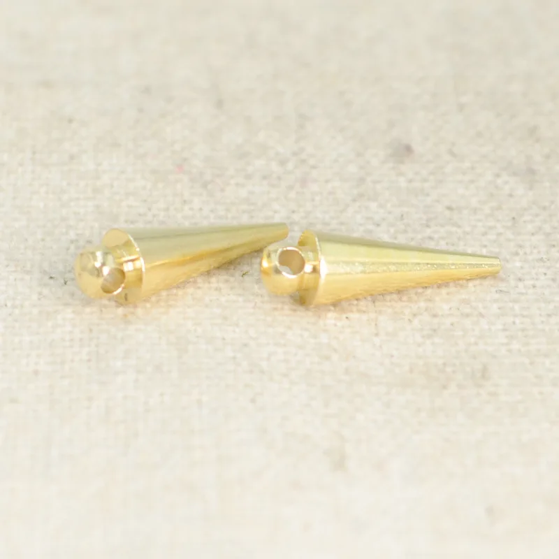 BoYuTe (100 шт./лот) 5 мм латунные подвески в виде капли воды бриллианты ручной работы