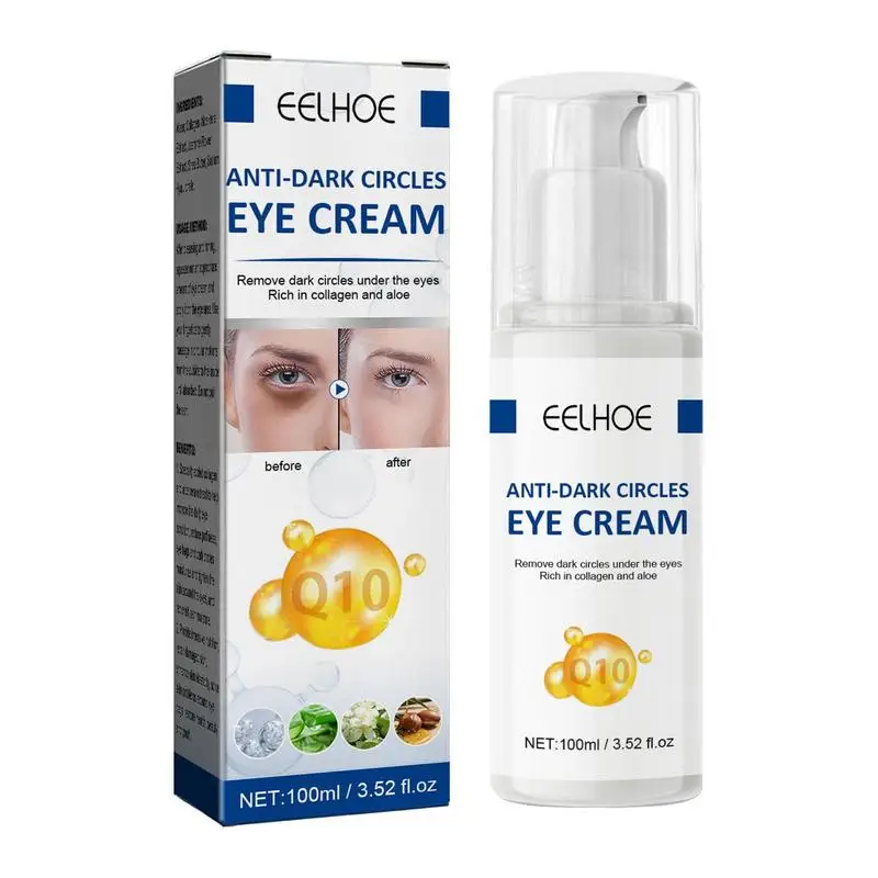 

Instant Eye Cream 100ml Firming Eye Cream Jasmine Ointment Anti Puffiness Aging Wrinkles Dark Circles Moisturizing Eye Care