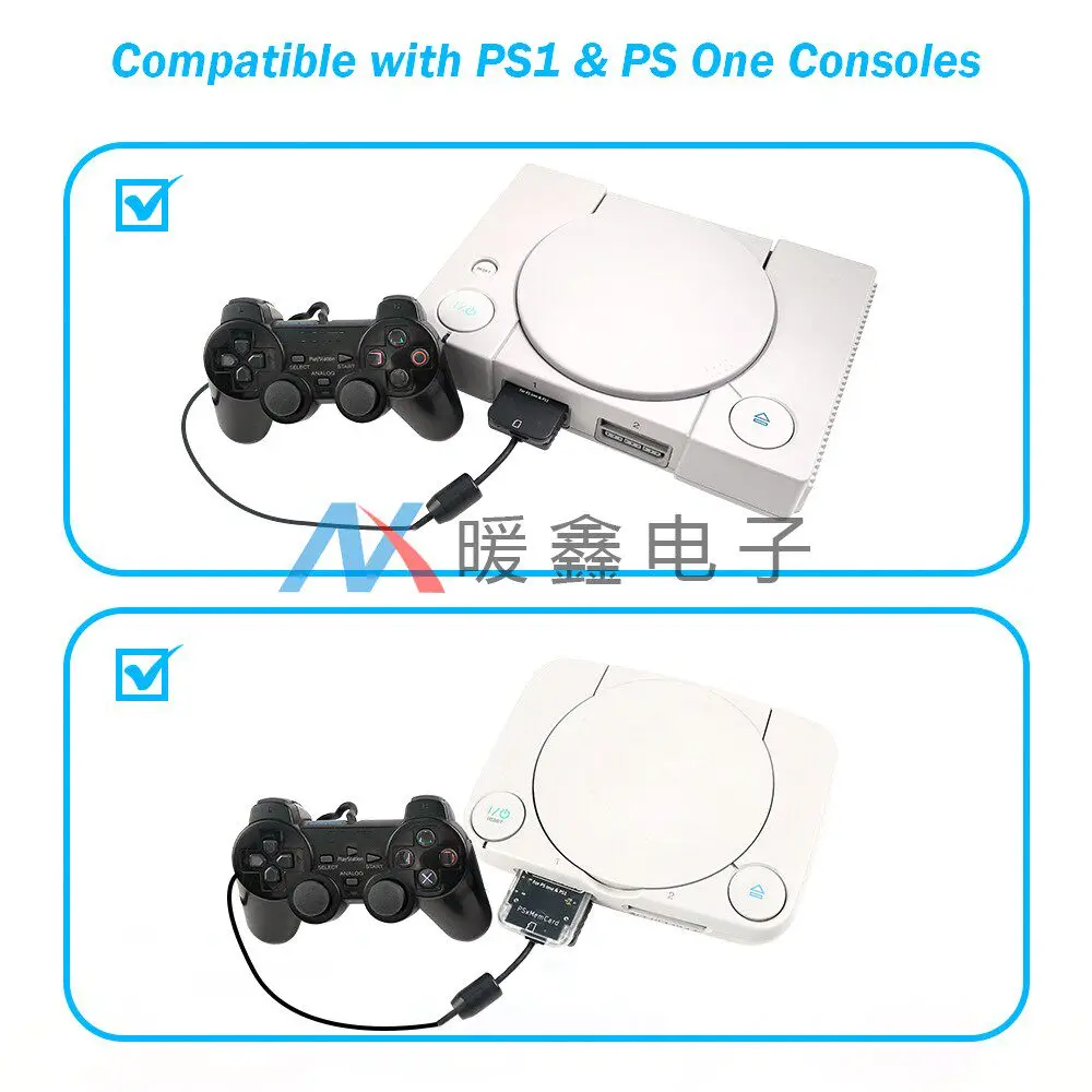Фото Карта памяти PSxMemCard для PS1, PS ONE, Raspberry Pi с чипом RP2040, аксессуар для ретро-игр, замена №5