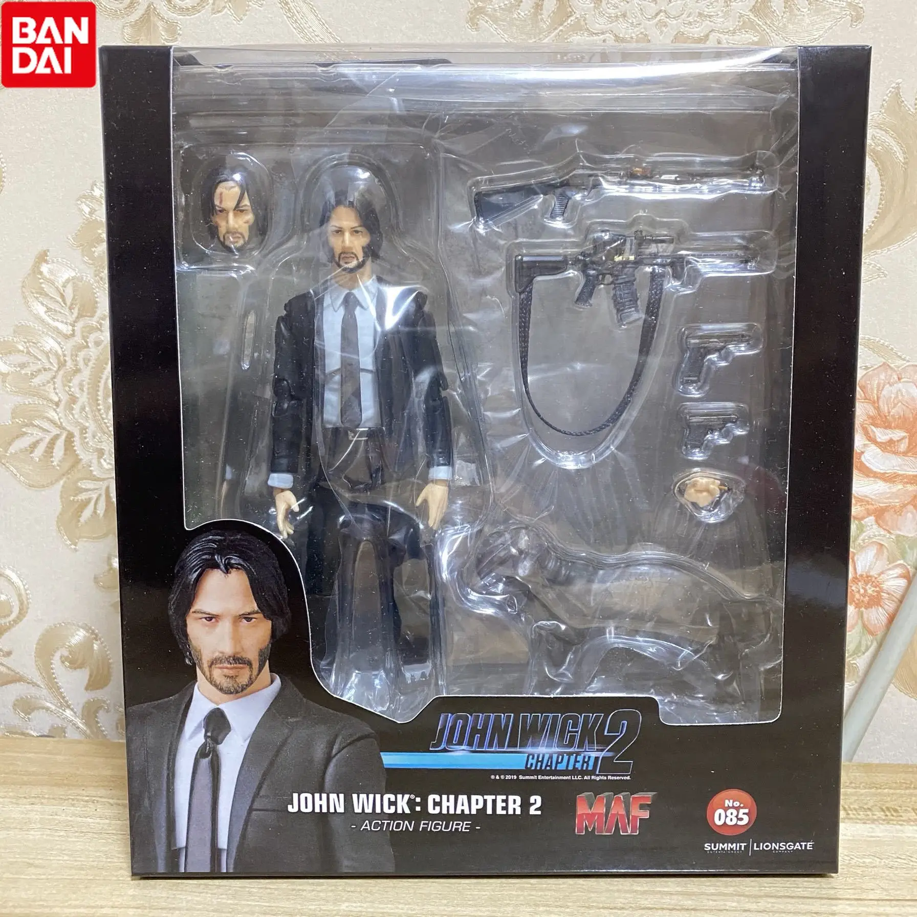 

NEW Movie John Wick Keanu Reeves Mafex 085 John Wick Action Figure Collection Model Kids Toy Doll
