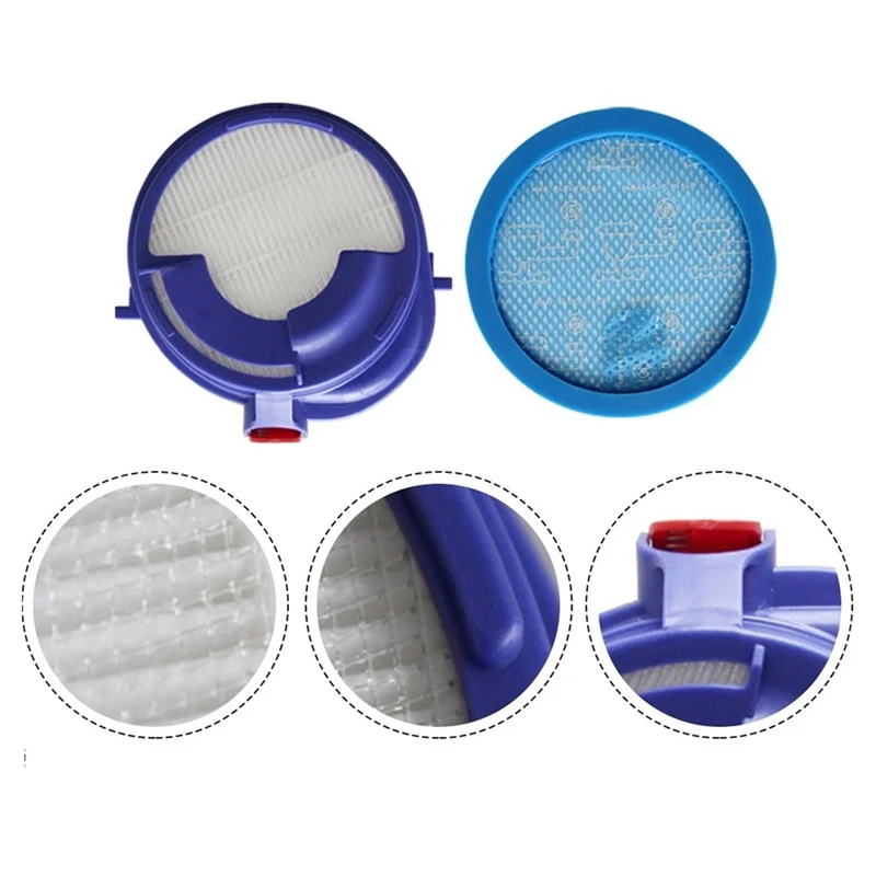 

DC24 Front+Rear Filter Screens For DYSON DC24 Vacuum Cleaner Accessories Parts HEPA Filter Screen Elements Cotton Motor Filter