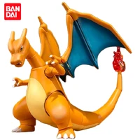 15cm bandai pokemon original s h figuarts charizard figures model cartoon action anime toys gifts for children