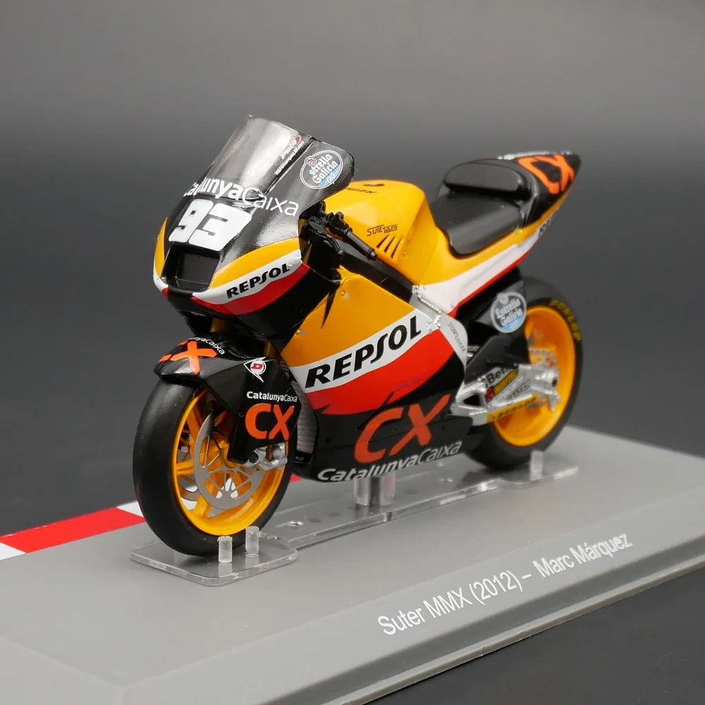 

ixo 1/18 2012 Suter MMX Marc Marquez motorcycle racing model 93#