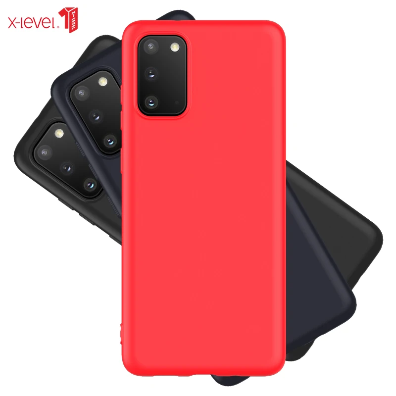 

X-level Liquid Silicone Cases For Samsung Galaxy S21 S20 S10 S10e Note20 Note 10 Note10 Note 20 Plus Ultra Soft Gel Cover