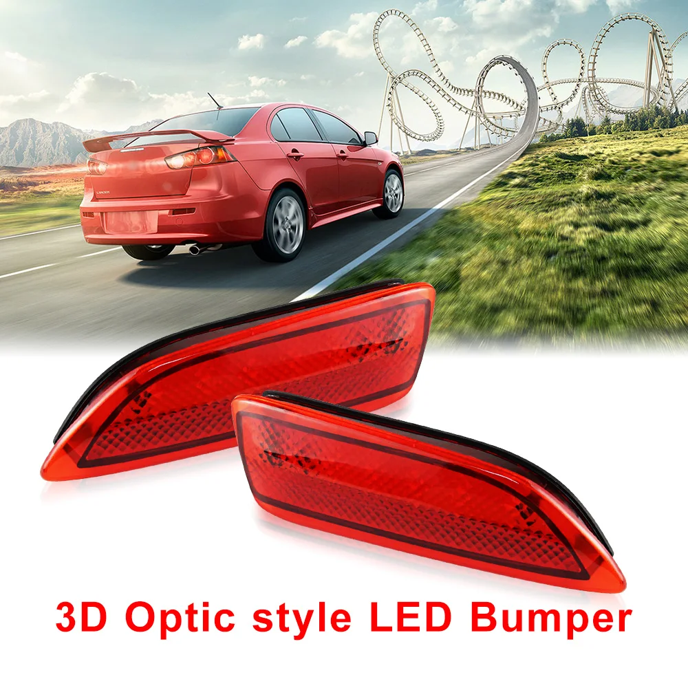 

Светодиодный отражатель для заднего бампера для Toyota Land Cruiser 100, для Cygnus LX470 1991-2007 Предупреждение ющая лампа, тормозной Хвост, автомобильные ак...