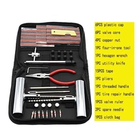 car tool kit 46pcs emergency tire repair complete kit tools garage auto mechanical workshop pneumatic tyre repair kit