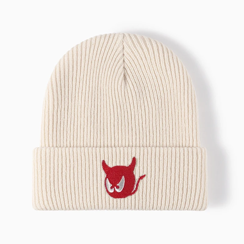 2022 New Golf cap Fashion Brand Demon Winter Knitted Hat Outdoor Golf Warm Hat Unisex