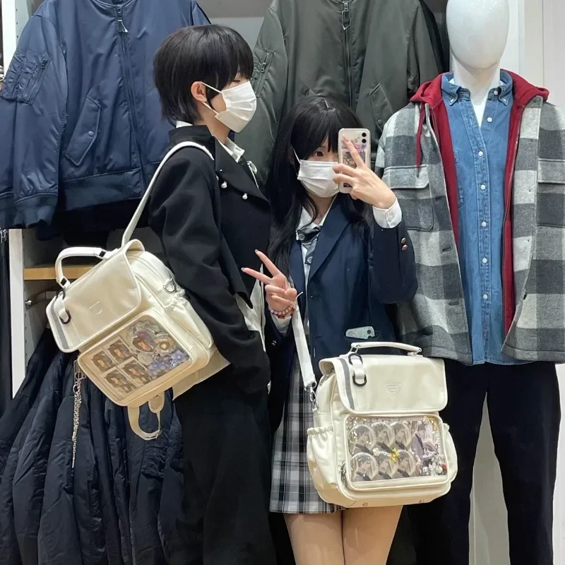 Ita Bag 2024 новые прозрачные рюкзаки для женщин универсальные качественные школьные