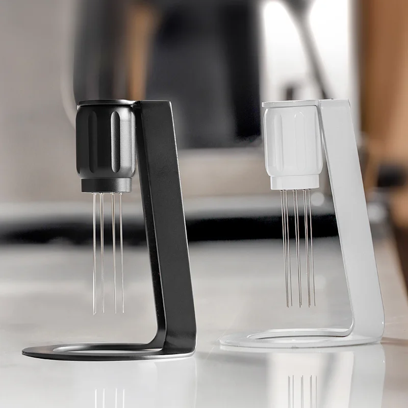 

Игла для темпера кофе из нержавеющей стали, дистрибьютор для кофе эспрессо с магнитным ручным кофейным порошком, инструмент для кофе игла д...