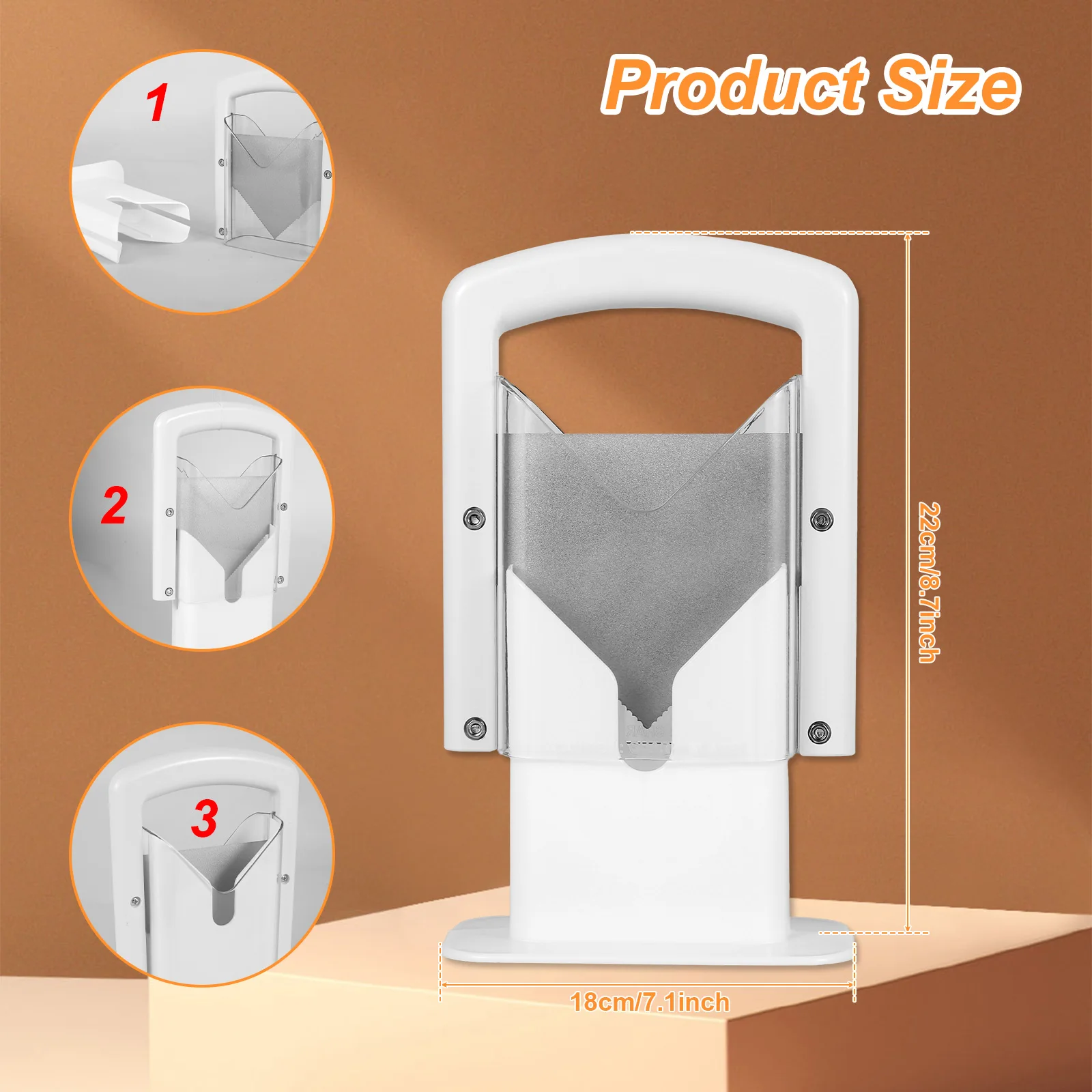 Портативная ручная слайсер многофункциональный сетчатый резак с безопасной