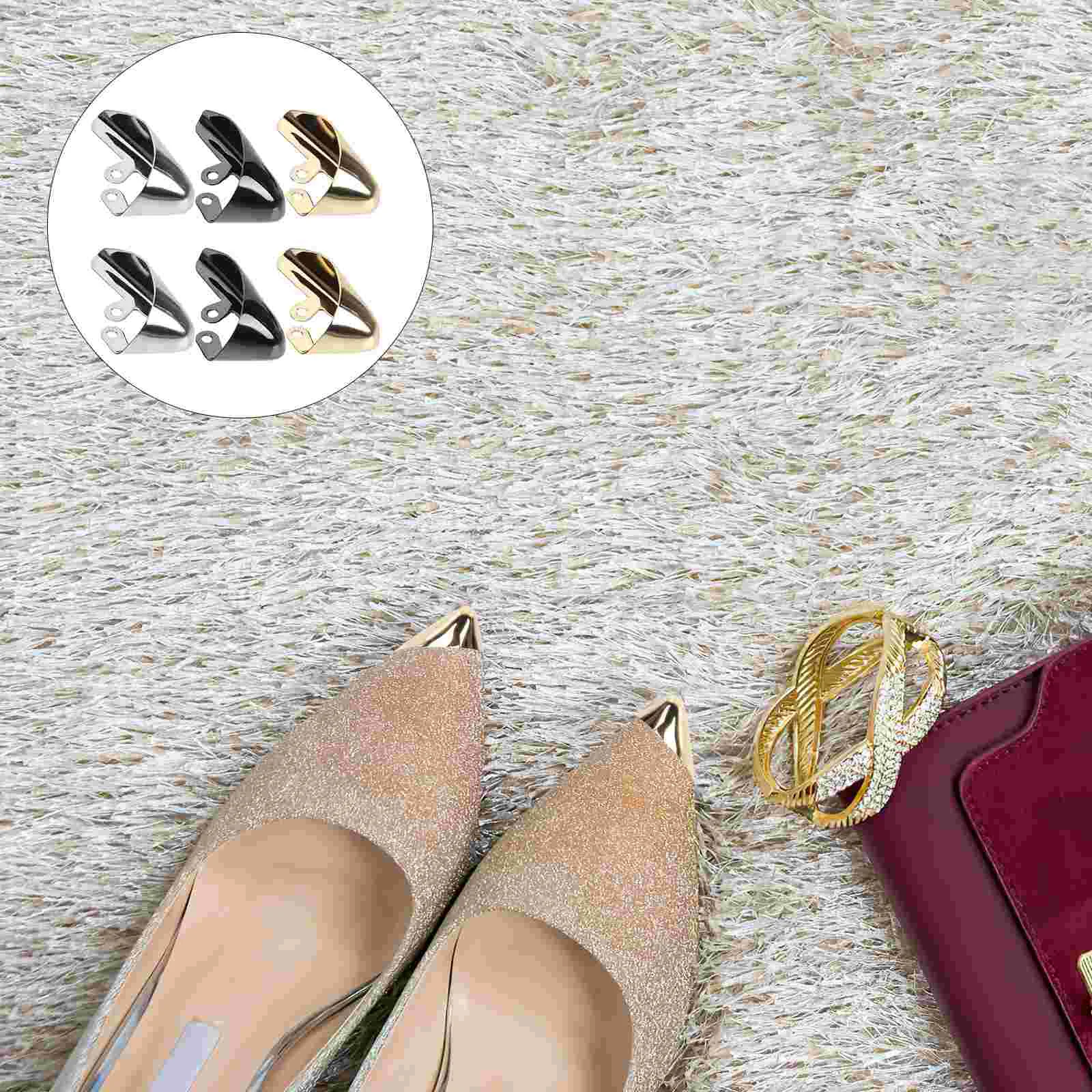 

Toe High Boot Cap Heels Shoes Pointed Cover Shoe Heel Pump Caps Tips Work Guards Tip Heads Covers Repair Accessories Supplies