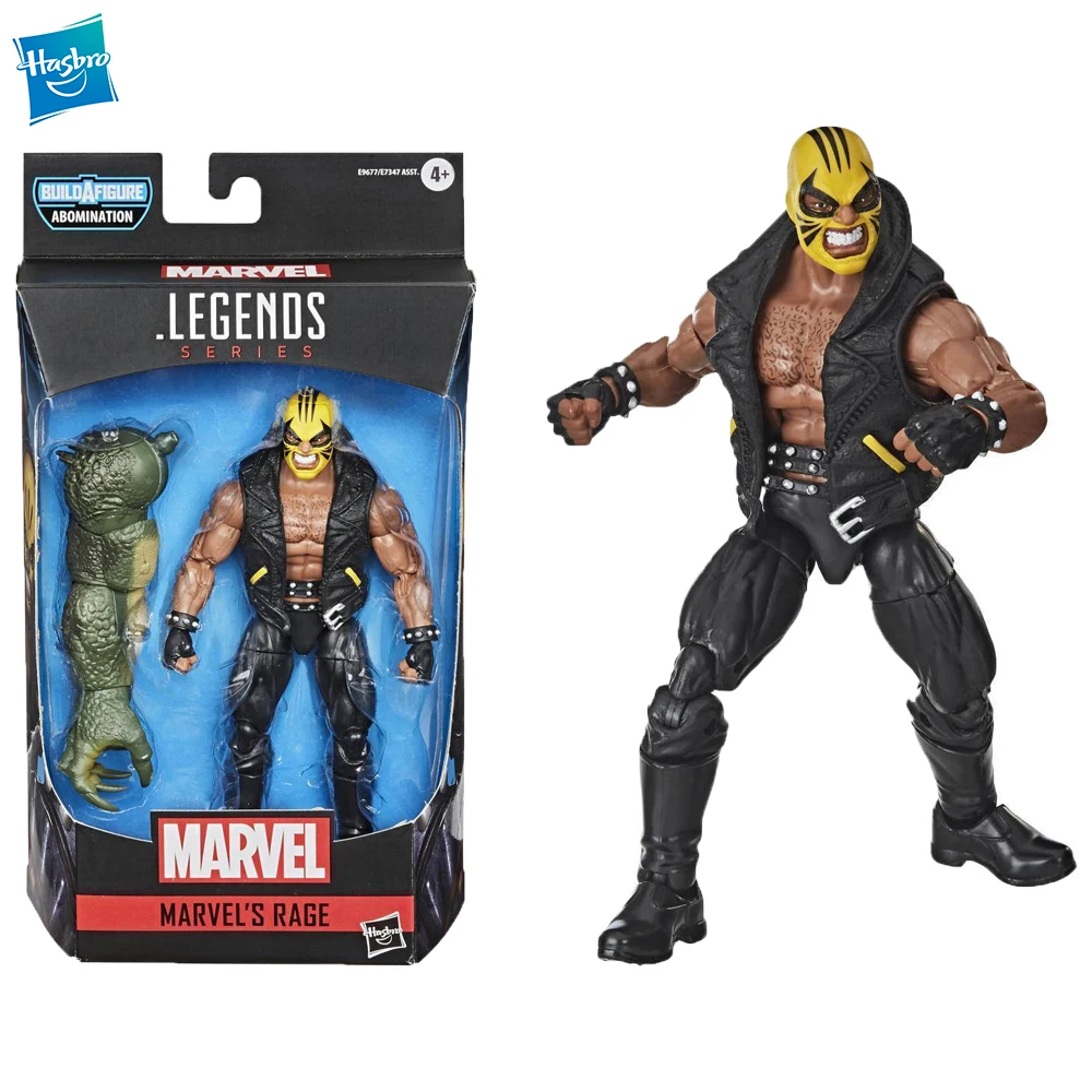 

[In-Stock] Hasbro Marvel Legends Series Rage 6-Inch-Scale Original Anime Action Movie Figures Collectible Model Gift Toys