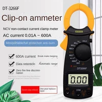 clamp ammeter dt3266l clamp multimeter vc3266l digital display clamp meter with buzzer firewire resistance clamp meter dcac