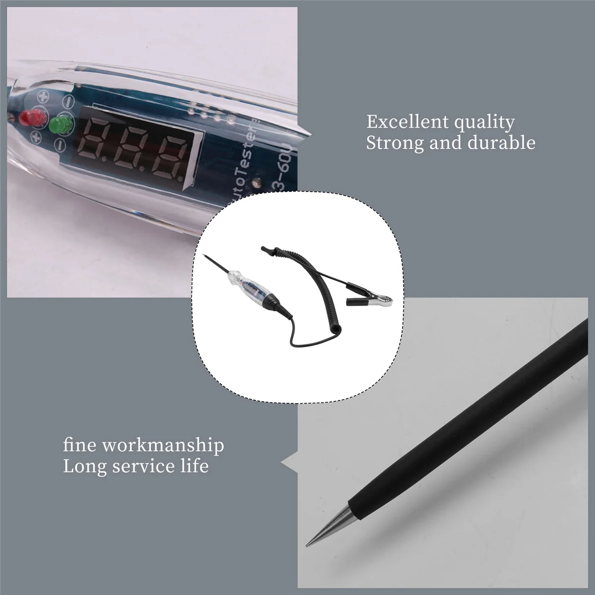 5X автомобильный тестер Φ 3-60V DC цифровой электронный Ciruit автоматический