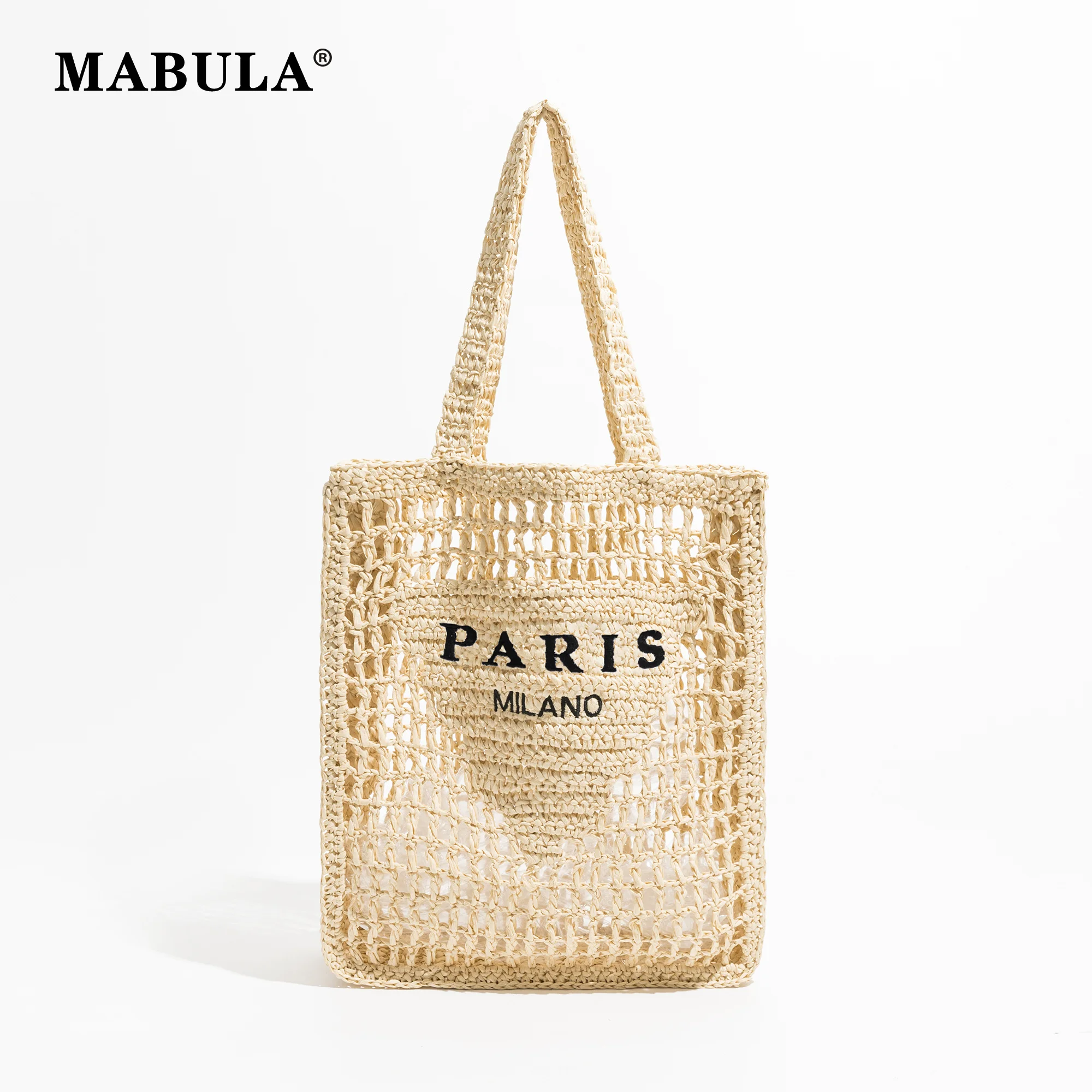 

Летние пляжные соломенные сумки, роскошная дизайнерская женская сумка на плечо, Женская плетеная сумка ручной работы, большая Повседневная Сумка-тоут