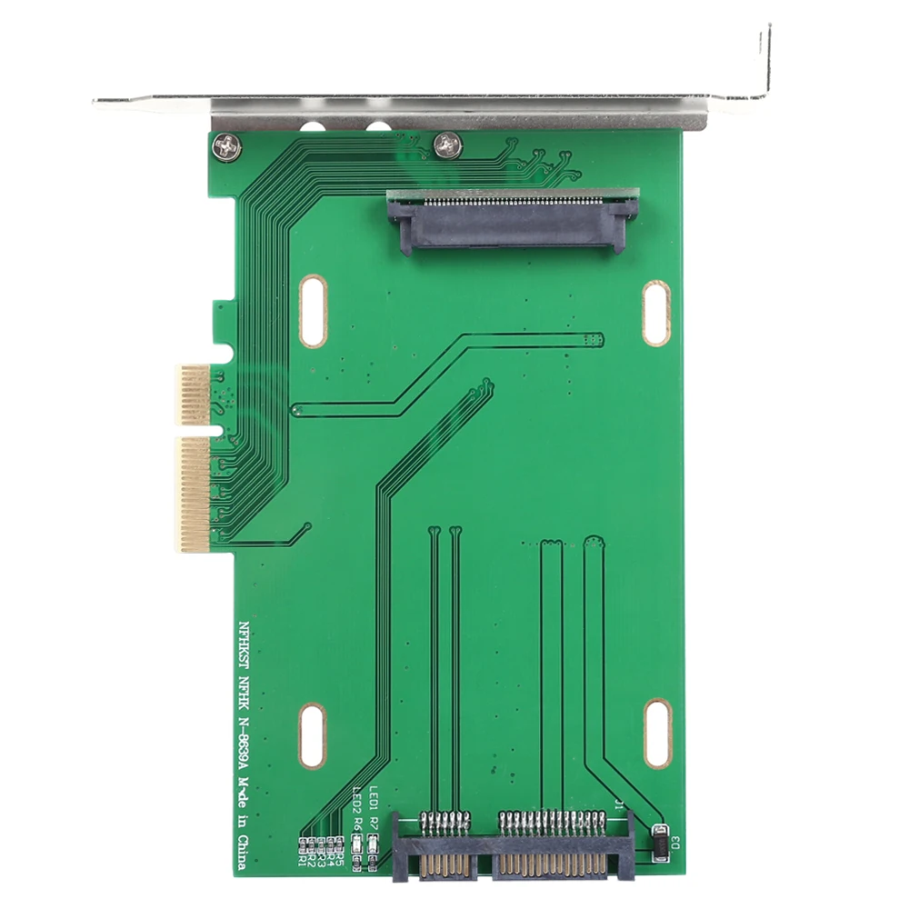 PCI-E 3 0x4 Lane к U.2 U2 Kit SFF-8639 основной адаптер для Intel материнской платы и 750 NVMe PCIe SSD