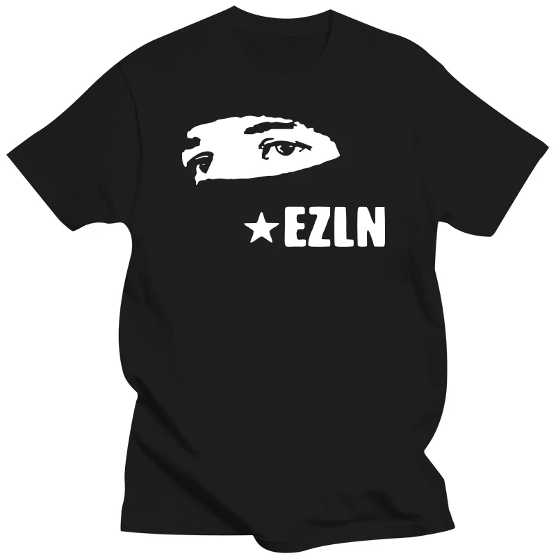 

2019 крутая футболка EZLN Zapatista Star Face