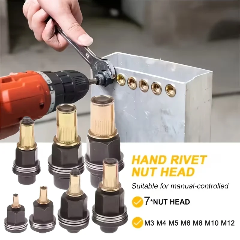 

Набор для заклепки M3-M12 из углеродистой стали