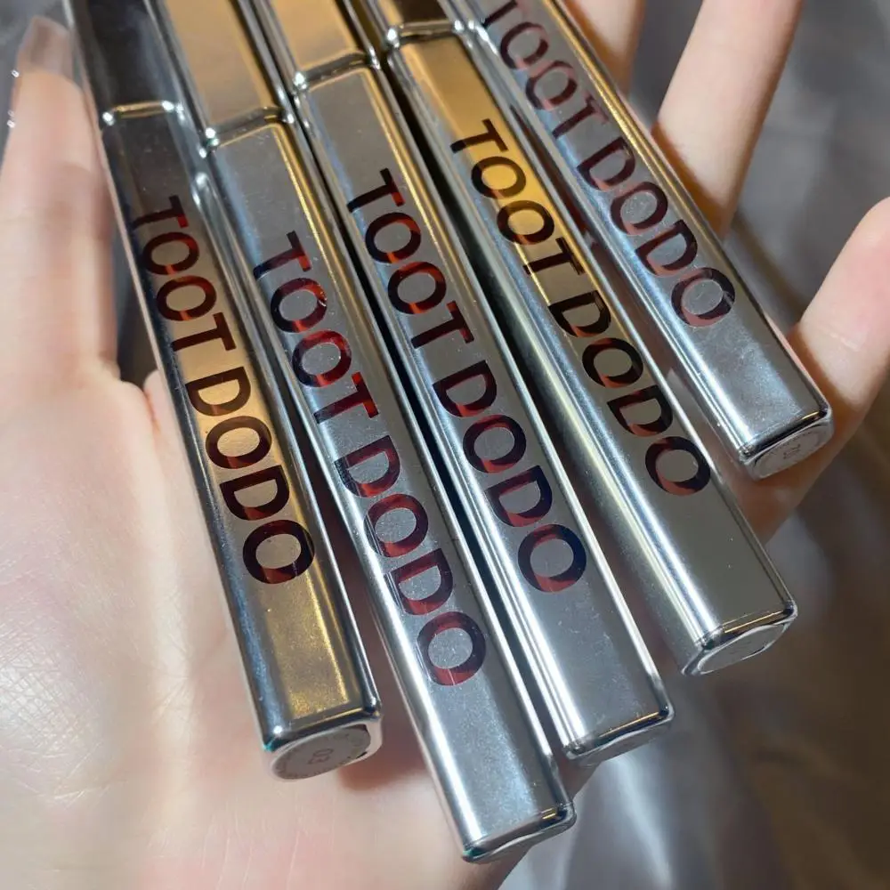1 ~ 4 шт. Toot Dodo White Square Tube Lip Glaze Velvet Matte не легко выцветает весовой маленький