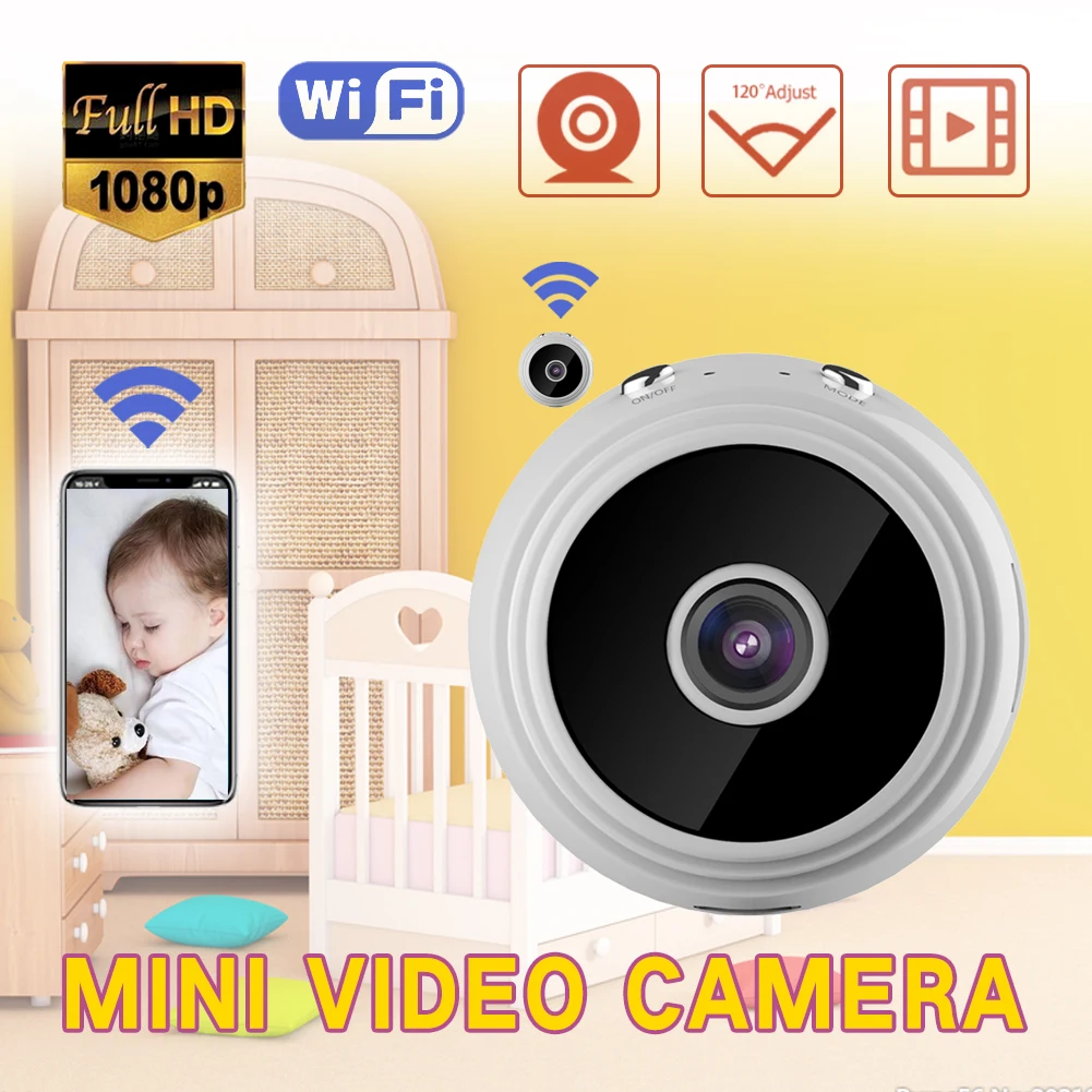 

A9 Mini Surveillance Cameras With Wifi 1080p Mini Camera Smart Life Home Sensor Night Vision Camcorder Web Video Surveillance