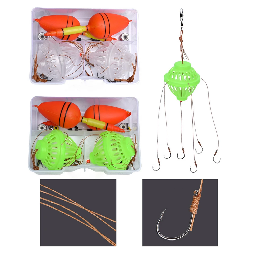 

Silver Carp And Bighead Carp Setexplosive Hook Set Bighead Drift Fishing Group Floating Silver Carp Big Head Fish Hook