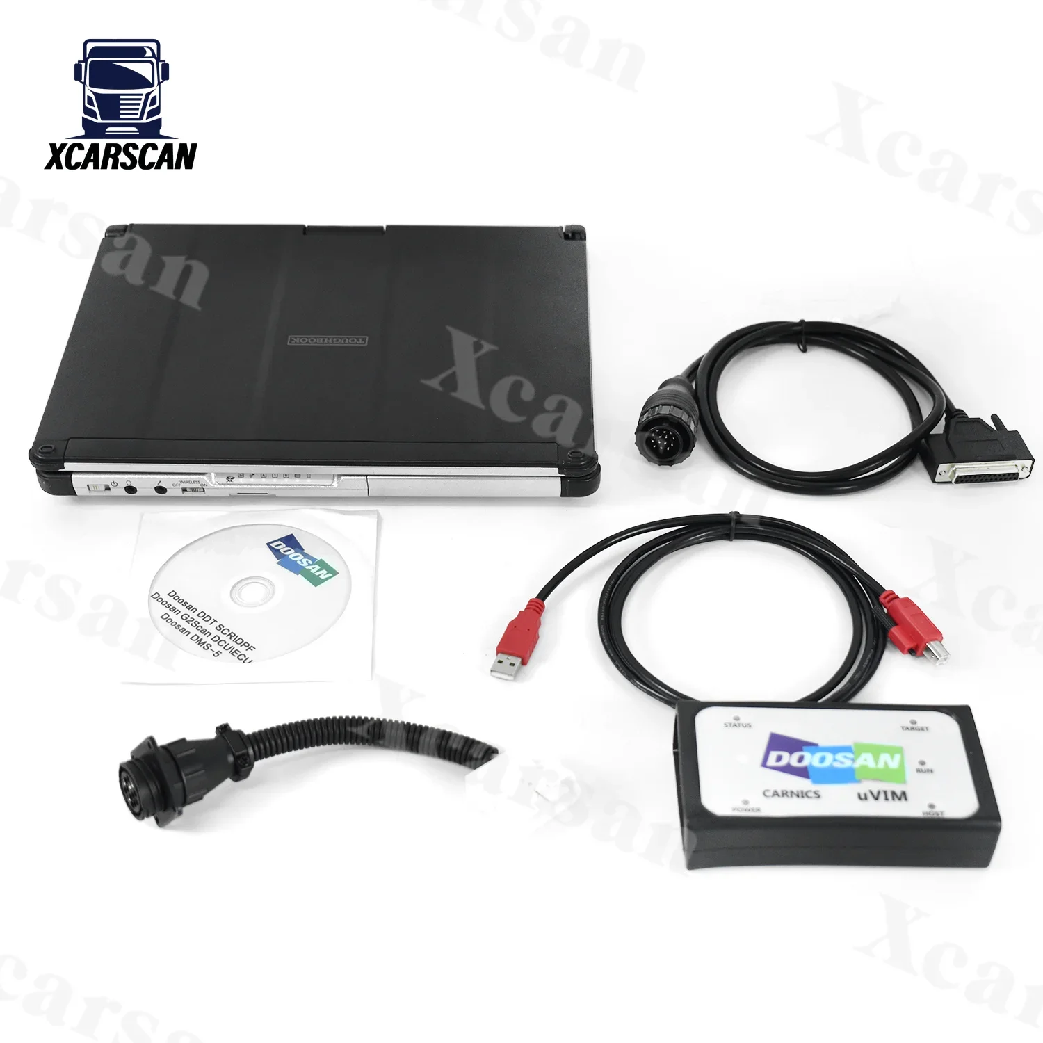 CFC2 ноутбук для Doosan диагностический инструмент УФим детектор неисправностей