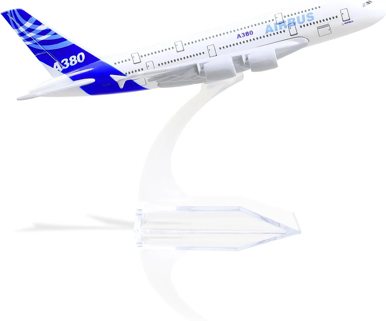 Современный стиль смола A380 прототип самолета масштаб 1:40020 металлическое литье