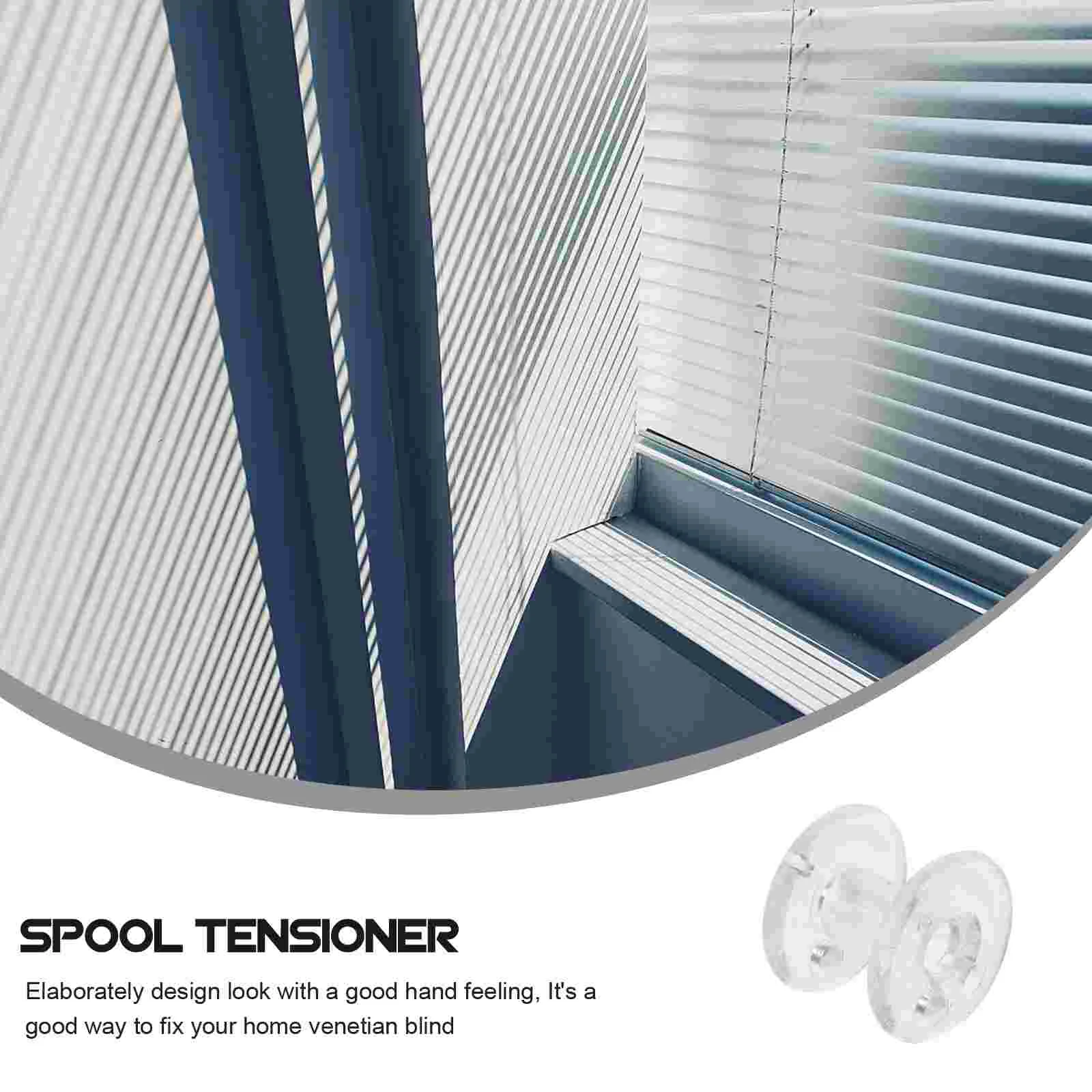 20 шт. катушка для штор прозрачный фиксатор шнура катушки проволоки