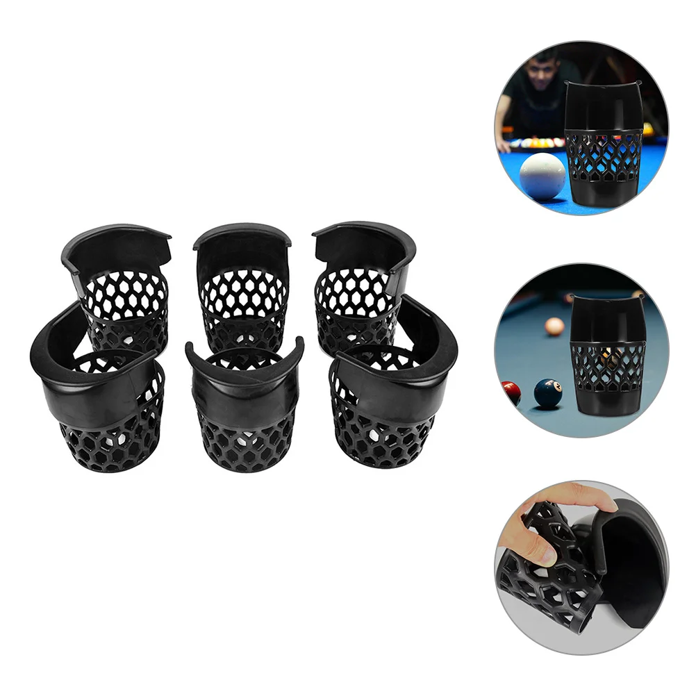 6 шт. запасные части для бильярдного стола карманы бильярда сумки хранения мяч