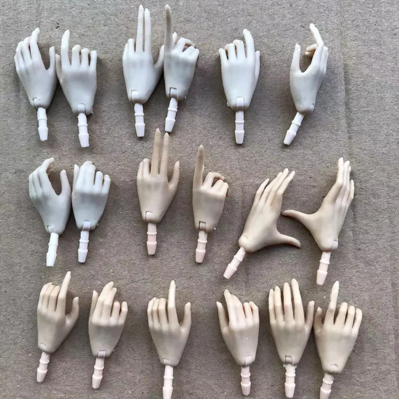 

Doll Hands With Different Gesture Universal Use For All 1/6 Dolls DIY Doll Dressing Accessories Quality Doll Parts FR IT Dolls
