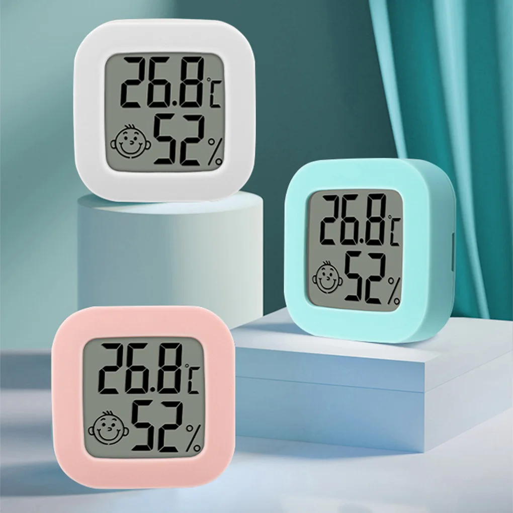 

Mini LCD Digital Thermometer Hygrometer Indoor Outdoor Temperature Home Hygrometer Gauge Sensor Temperature Humidity Meter Tool