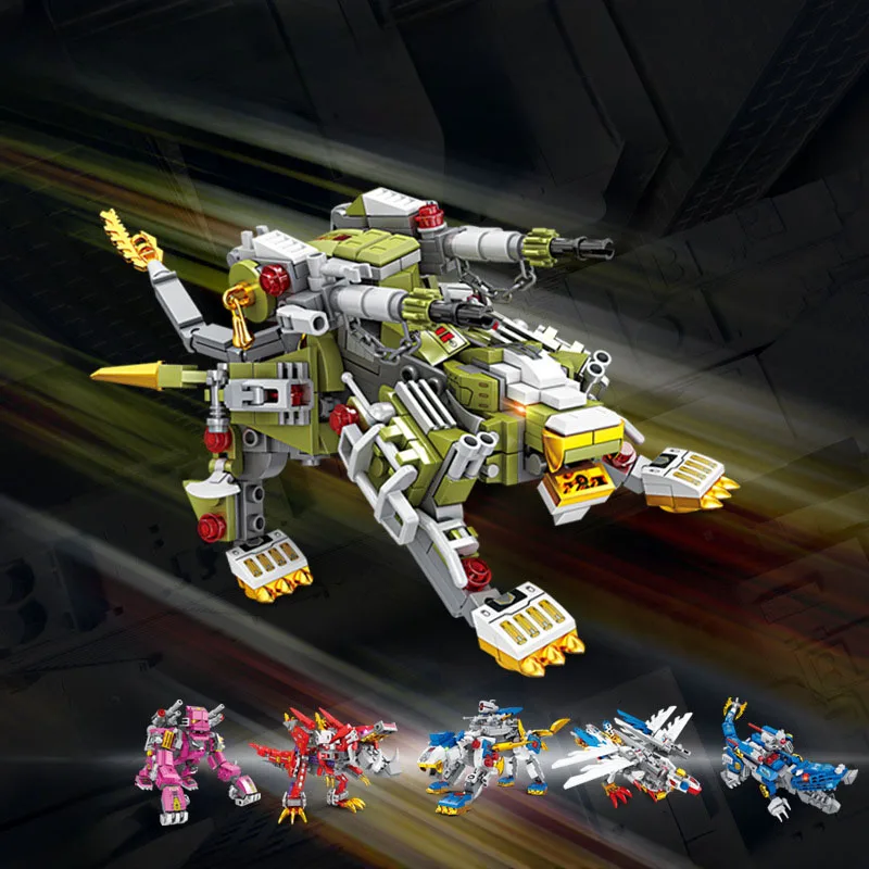 

Мини механическое животное с функцией Эжекции блок DIY Крокодил Строительные Кирпичи Игрушка для мальчиков