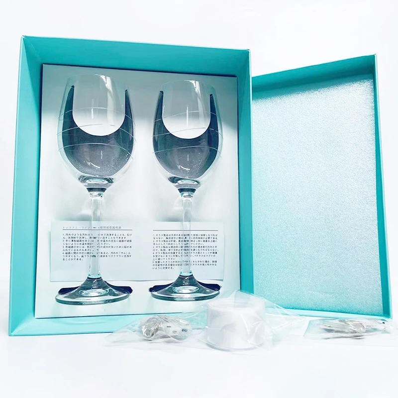 

Wedding Wine Cocktail Cup Cup Gift Gift Glass Gift Gift Hand Cup Champagne Luxury Engagement Box Wine Red Birthday Set Set
