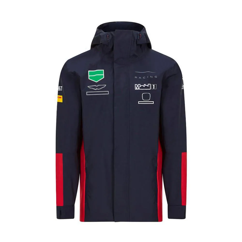 

2022 F1 куртка формула один гонки ветрозащитные куртки команда фанатов гонки на молнии толстовка осень зима мужская ветровка теплое пальто