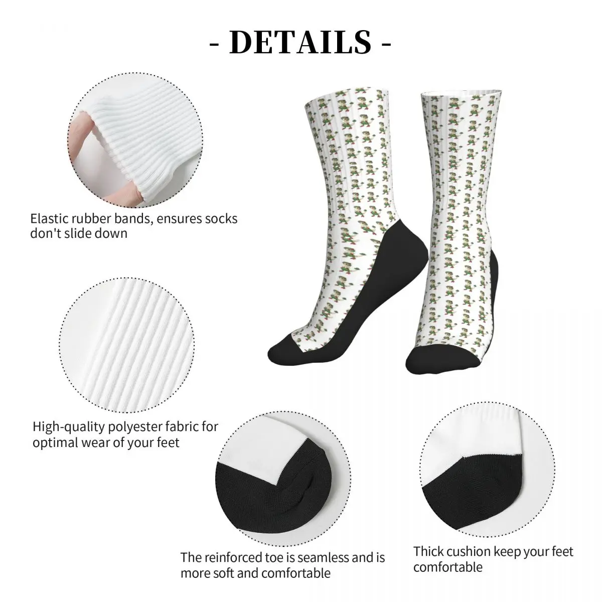 Brlm Chb Trndng Nm Mng черные спортивные носки средней длины