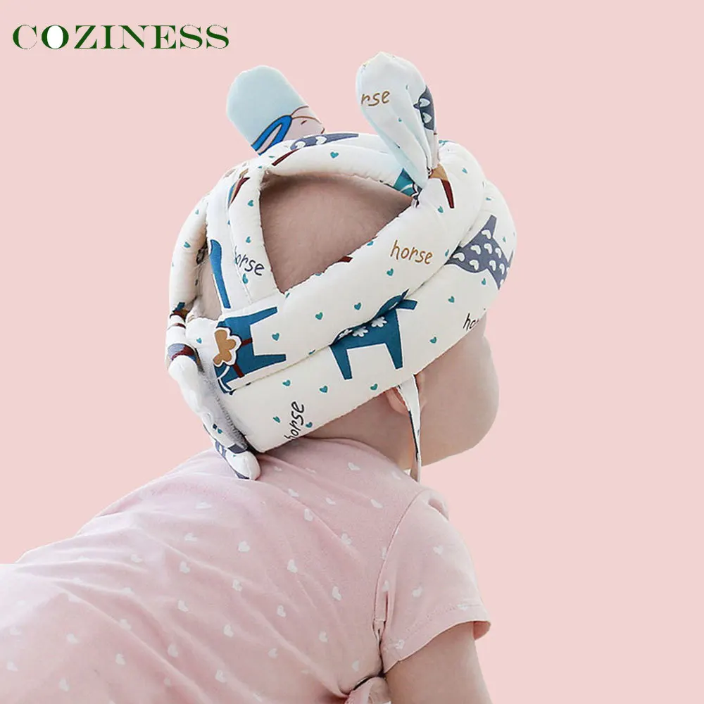 

Infant Play Anti-Fall Hat Baby Toddler Anti-Collision Hats Walking Safety Helmet Children Necessary Headrest Cap Special Offer