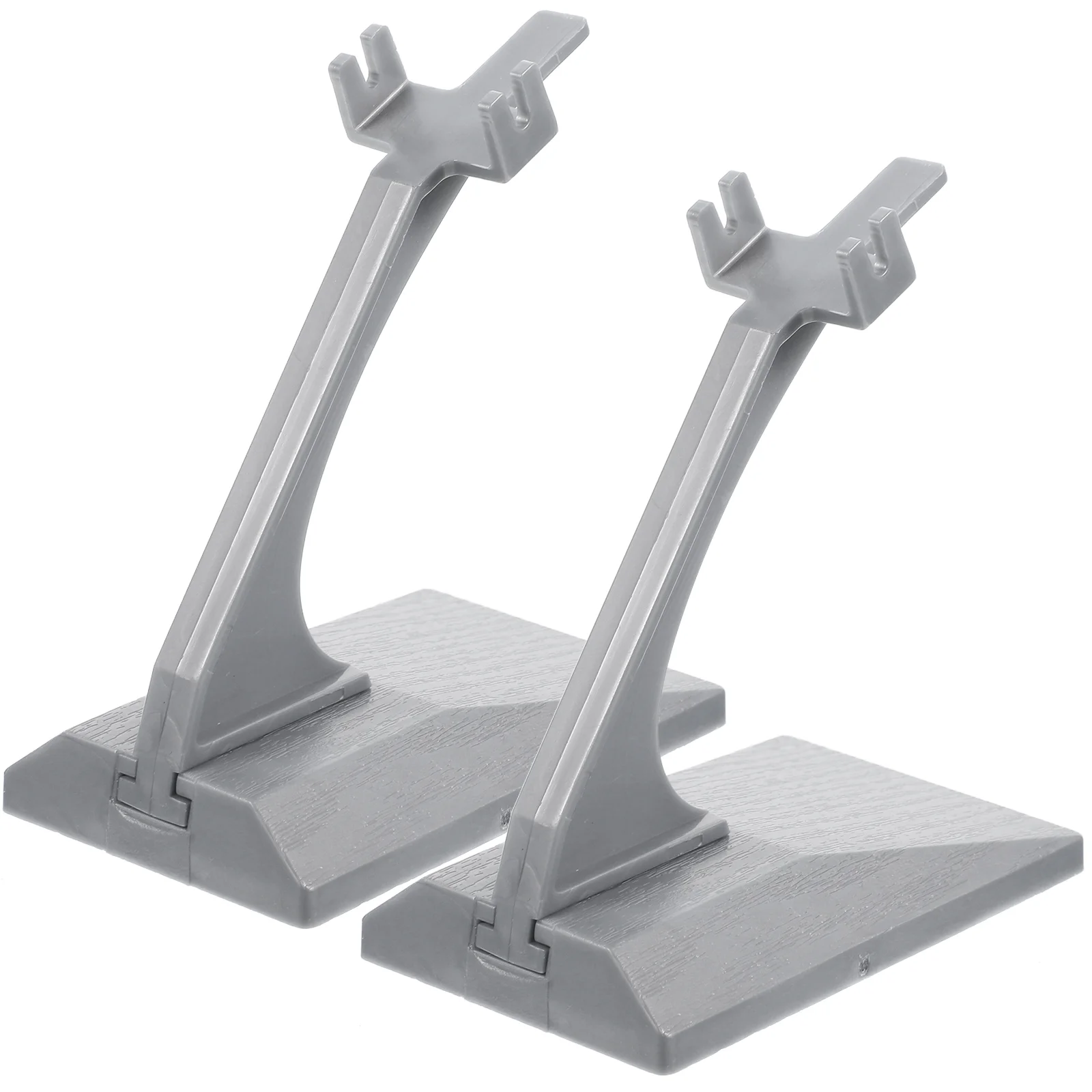 

2 Pcs Bracket Model Display Shelf Aircraft Storage Stand Holder Car Decor Desk Airplane Monitor Displaying Support Stands Frame