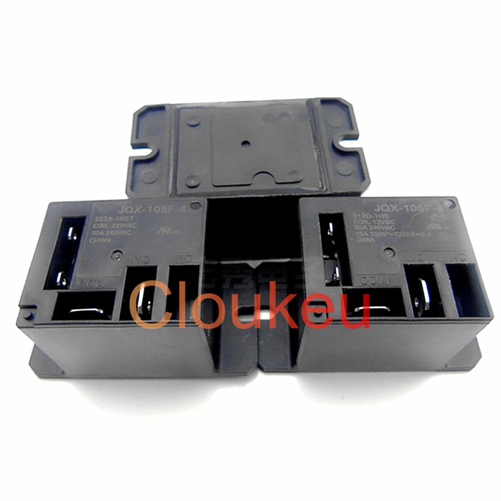 Реле HF105F-4- JQX-105F-4-012D 024D 220A-1HS-1cav-1ZS 12V24VDC220VAC 20A30A
