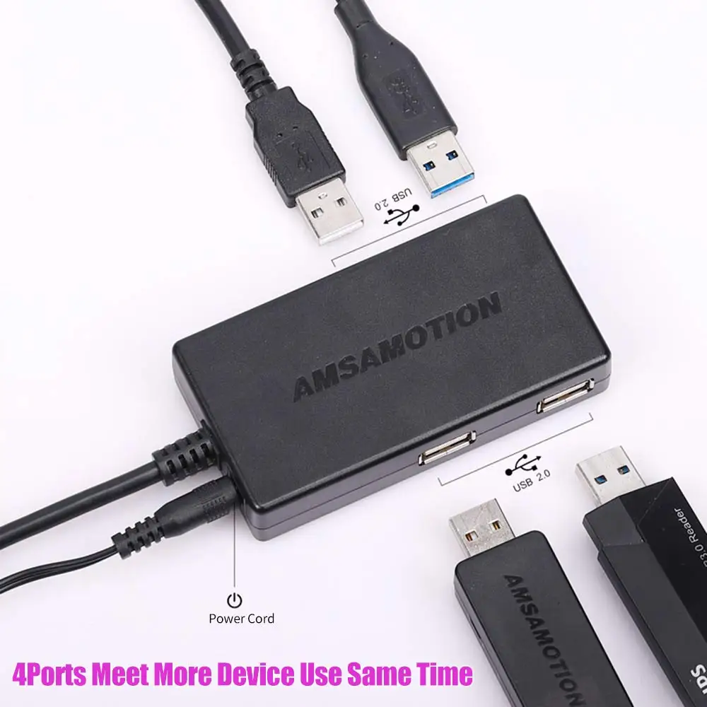 

2019 updated USB to USB Isolator Module 4Ports Industrial Isolator Higher Spread Rate Protection1500V Need External Power Supply